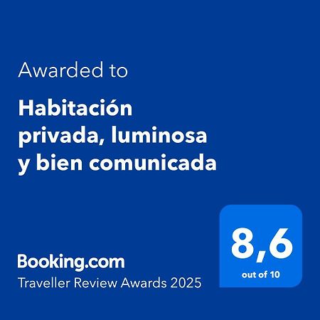 Habitacion Privada, Luminosa Y Bien Comunicada マドリード エクステリア 写真